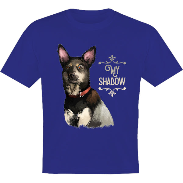 Kelpie My Shadow - Youth & Infant Tee - Graphic Tees Australia