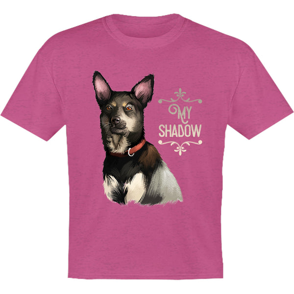 Kelpie My Shadow - Youth & Infant Tee - Graphic Tees Australia