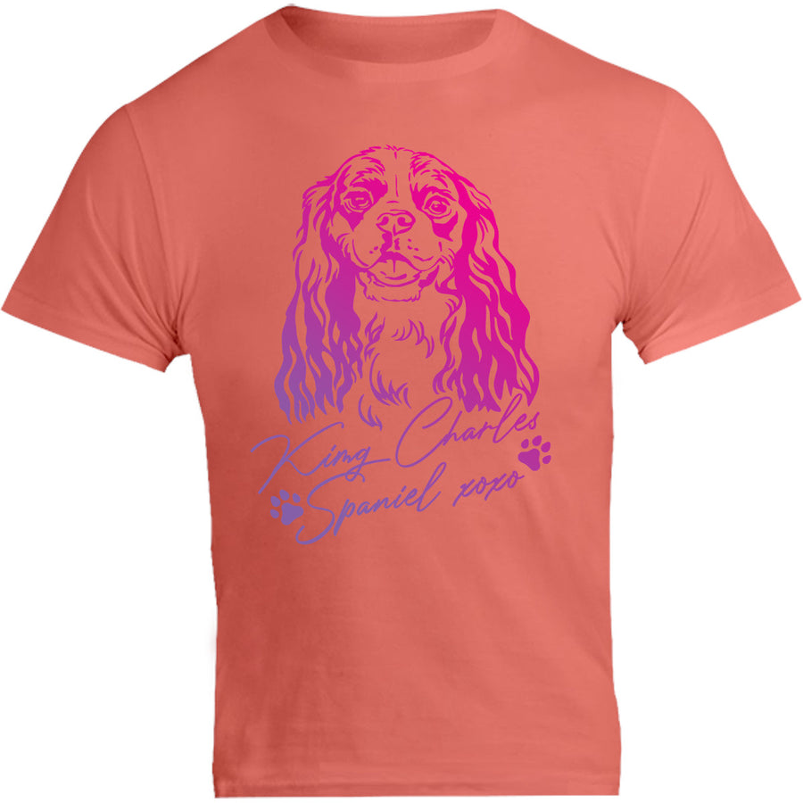 King Charles Spaniel XOXO - Unisex Tee - Graphic Tees Australia