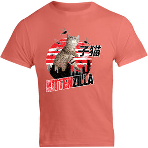 Kittenzilla - Unisex Tee - Graphic Tees Australia