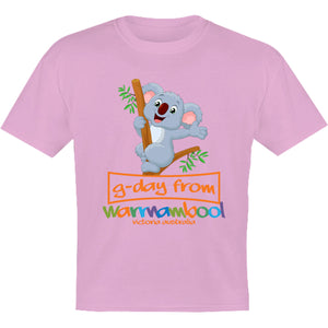 Koala G'day From Warrnambool - Youth & Infant Tee - Graphic Tees Australia