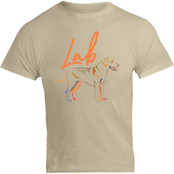 Lab Colourful - Unisex Tee - Graphic Tees Australia