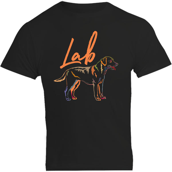 Lab Colourful - Unisex Tee - Graphic Tees Australia