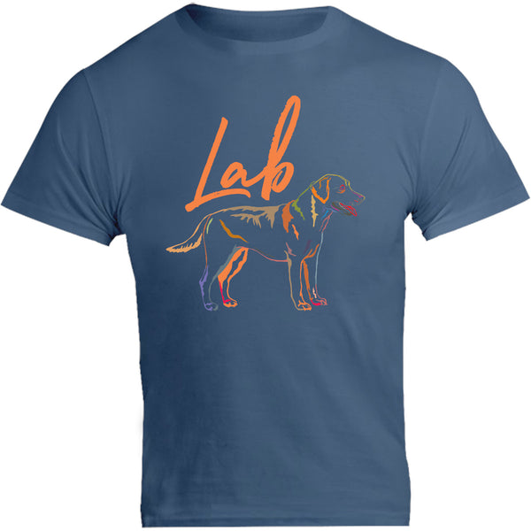 Lab Colourful - Unisex Tee - Graphic Tees Australia