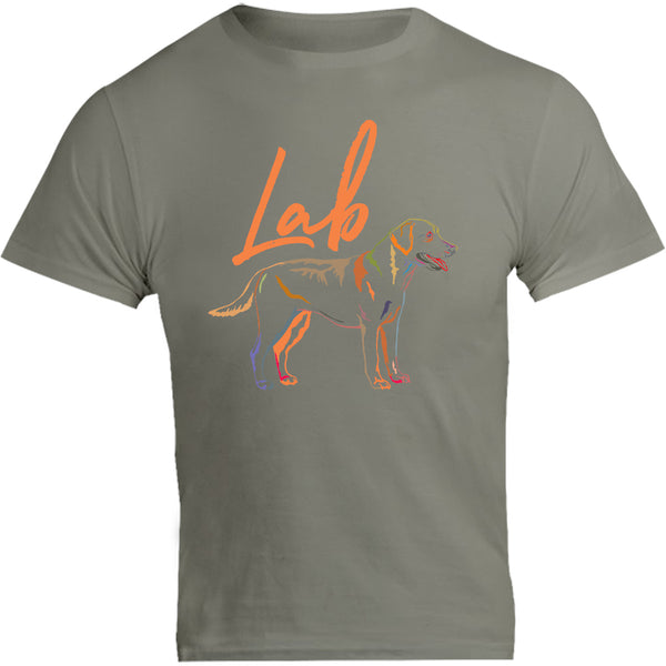 Lab Colourful - Unisex Tee - Graphic Tees Australia