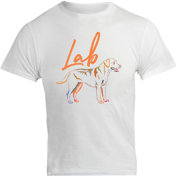 Lab Colourful - Unisex Tee - Graphic Tees Australia