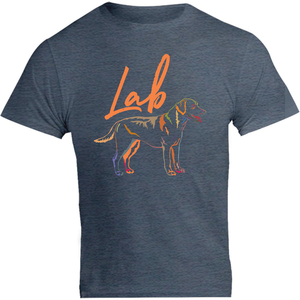 Lab Colourful - Unisex Tee - Graphic Tees Australia