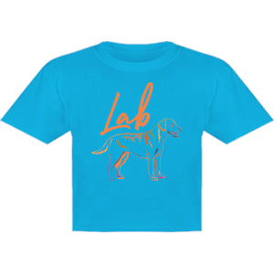 Lab Colourful - Youth & Infant Tee - Graphic Tees Australia