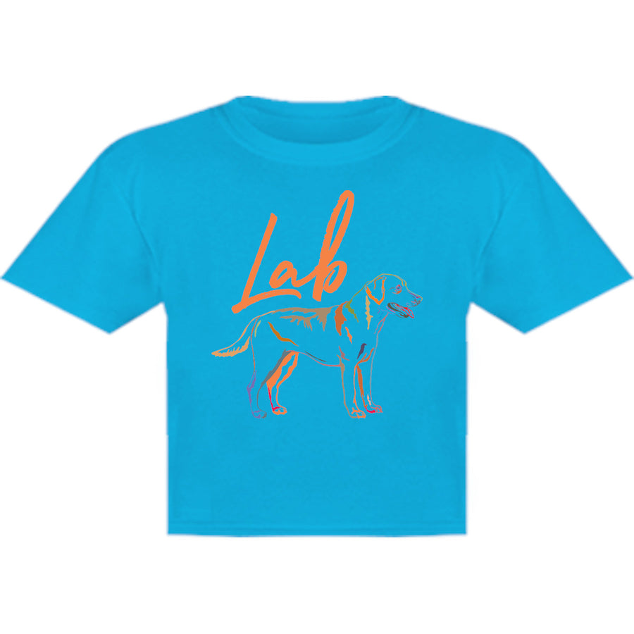 Lab Colourful - Youth & Infant Tee - Graphic Tees Australia