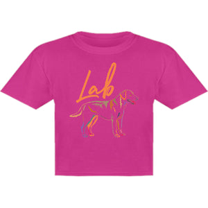 Lab Colourful - Youth & Infant Tee - Graphic Tees Australia