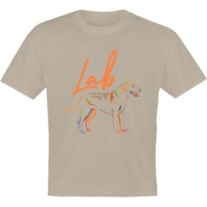 Lab Colourful - Youth & Infant Tee - Graphic Tees Australia