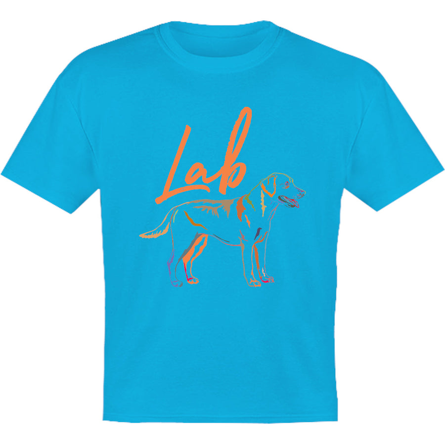 Lab Colourful - Youth & Infant Tee - Graphic Tees Australia