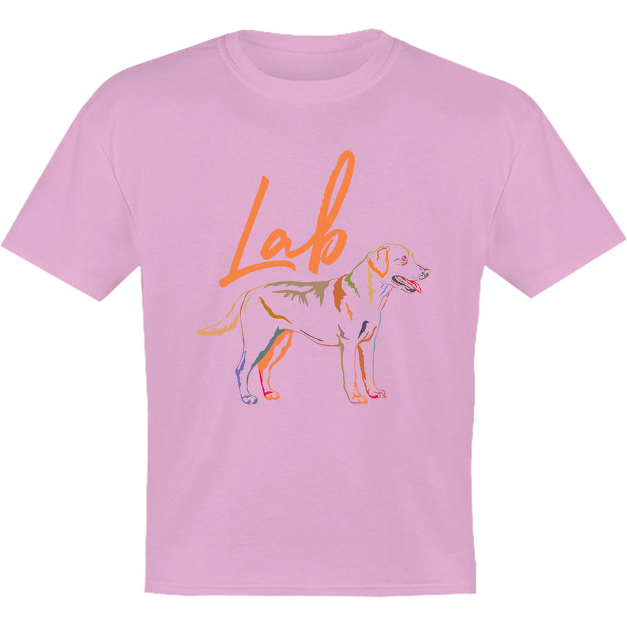 Lab Colourful - Youth & Infant Tee - Graphic Tees Australia