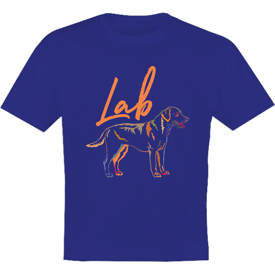 Lab Colourful - Youth & Infant Tee - Graphic Tees Australia