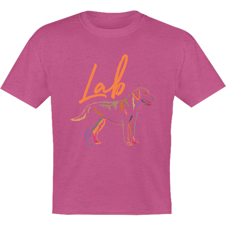 Lab Colourful - Youth & Infant Tee - Graphic Tees Australia