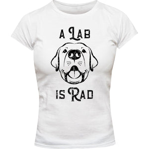 Lab Is Rad - Ladies Slim Fit Tee - Graphic Tees Australia