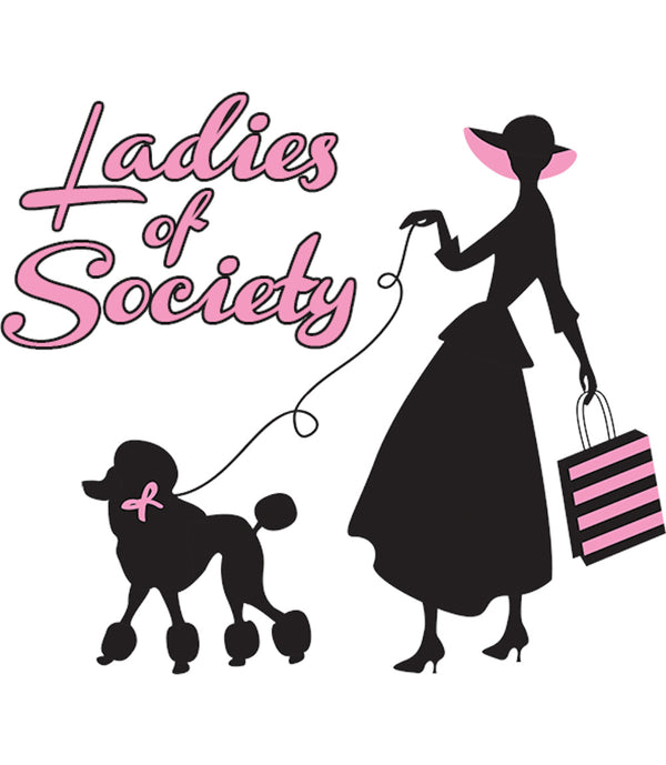 Ladies Of Society - Ladies Relaxed Fit Tee - Graphic Tees Australia