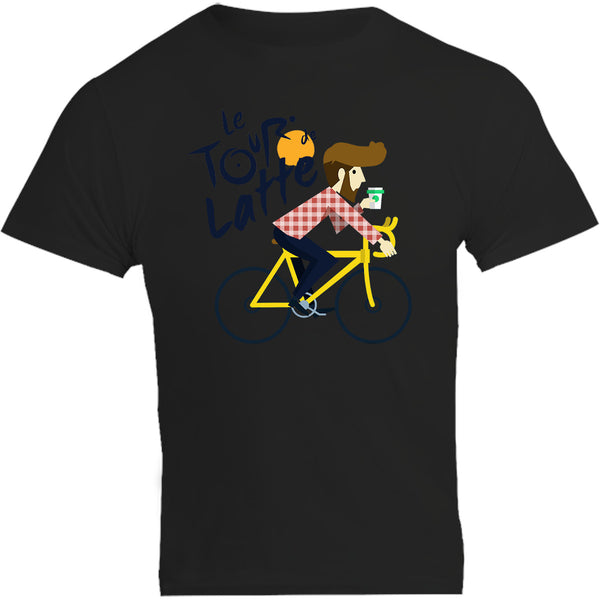 Le Tour de Latte Guy - Unisex Tee - Graphic Tees Australia