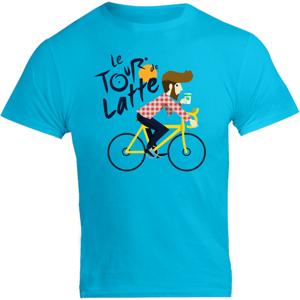 Le Tour de Latte Guy - Unisex Tee - Graphic Tees Australia