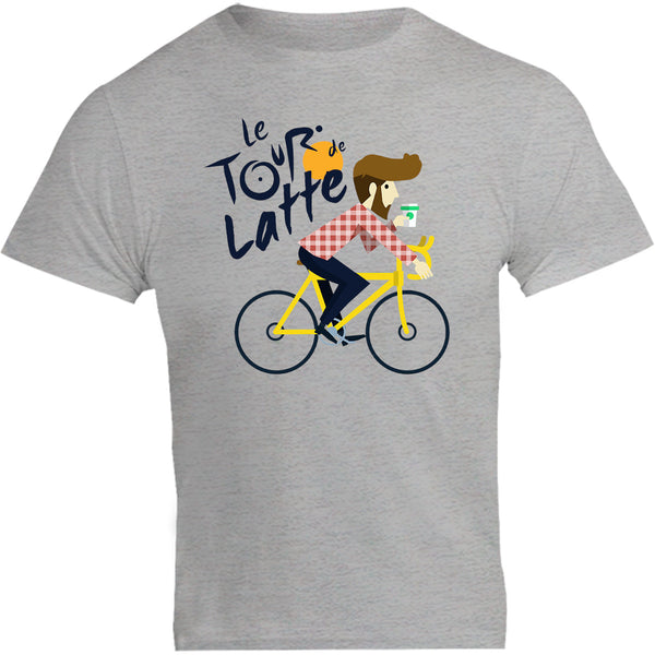 Le Tour de Latte Guy - Unisex Tee - Graphic Tees Australia