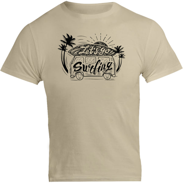 Let's Go Surfing - Unisex Tee - Graphic Tees Australia