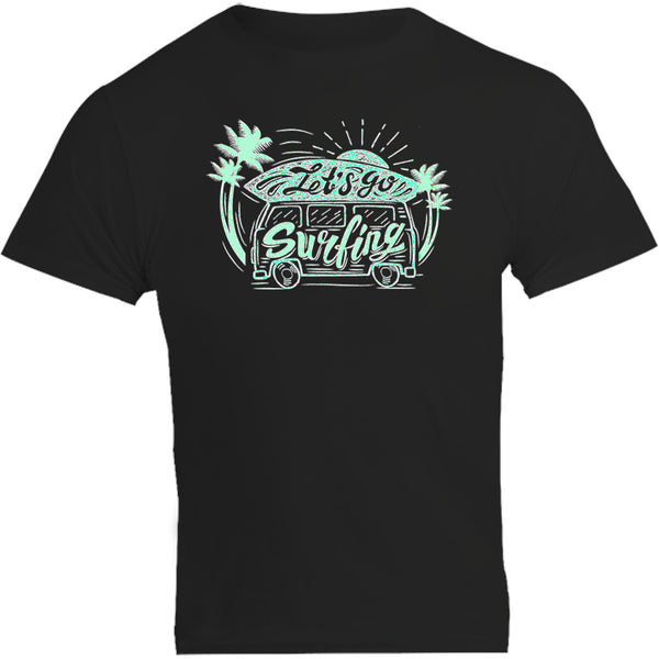 Let's Go Surfing - Unisex Tee - Graphic Tees Australia