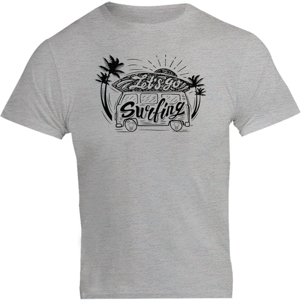 Let's Go Surfing - Unisex Tee - Graphic Tees Australia