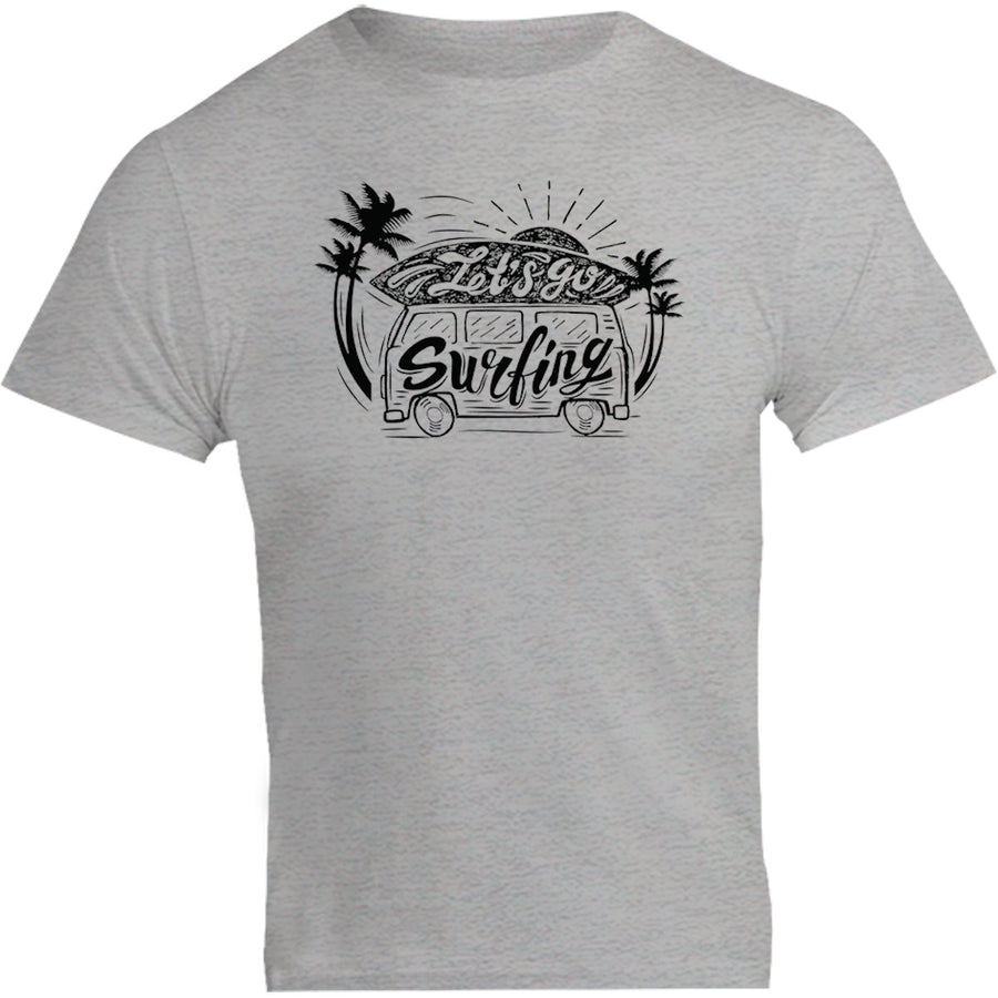 Let's Go Surfing - Unisex Tee - Graphic Tees Australia