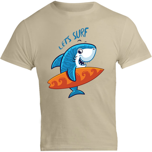 Lets Surf - Unisex Tee - Graphic Tees Australia