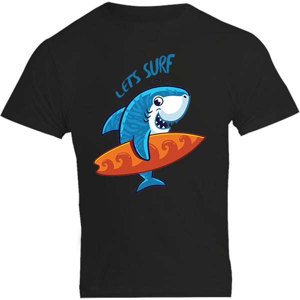 Lets Surf - Unisex Tee - Graphic Tees Australia