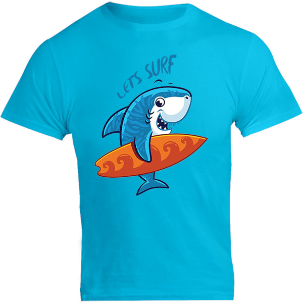 Lets Surf - Unisex Tee - Graphic Tees Australia