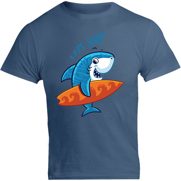 Lets Surf - Unisex Tee - Graphic Tees Australia