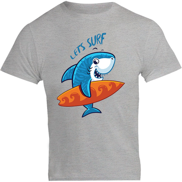 Lets Surf - Unisex Tee - Graphic Tees Australia