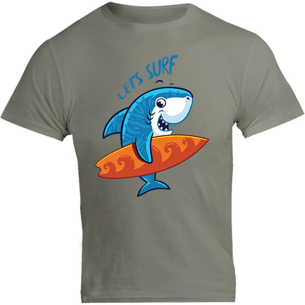 Lets Surf - Unisex Tee - Graphic Tees Australia