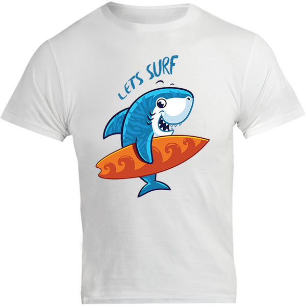 Lets Surf - Unisex Tee - Graphic Tees Australia