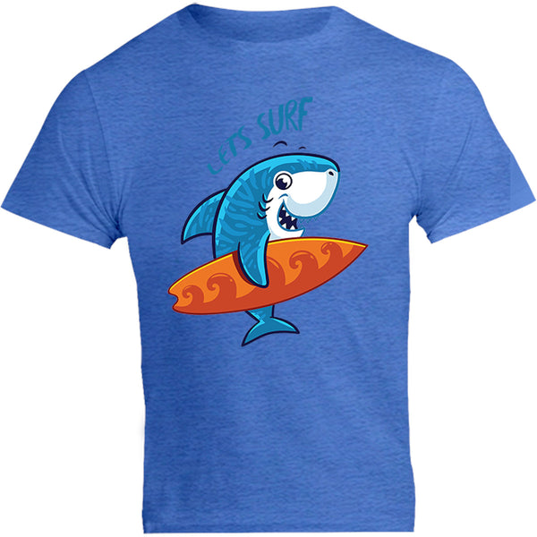 Lets Surf - Unisex Tee - Graphic Tees Australia