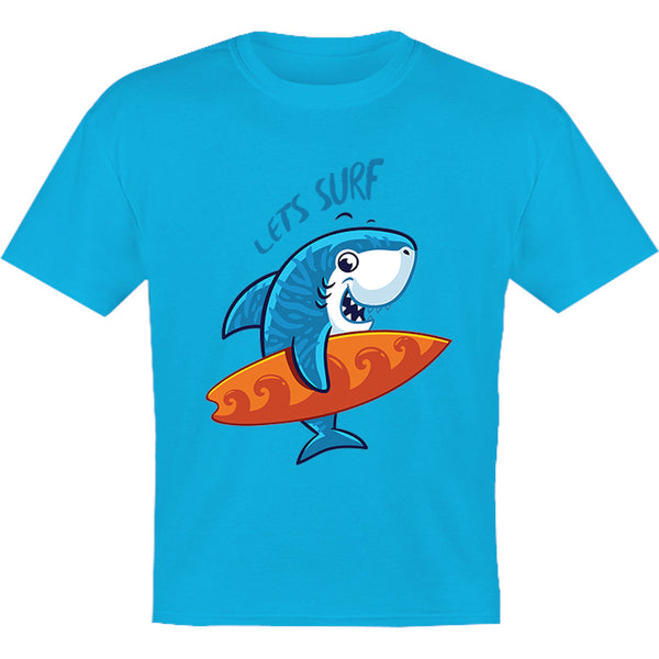 Lets Surf - Youth & Infant Tee - Graphic Tees Australia