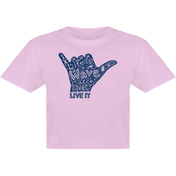 Life Is A Wave - Youth & Infant Tee - Graphic Tees Australia