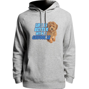Life Is Better With A Cavoodle - Unisex Hoodie - Plus Size - Graphic Tees Australia