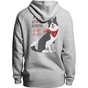 Life With No Borders - Unisex Hoodie - Plus Size