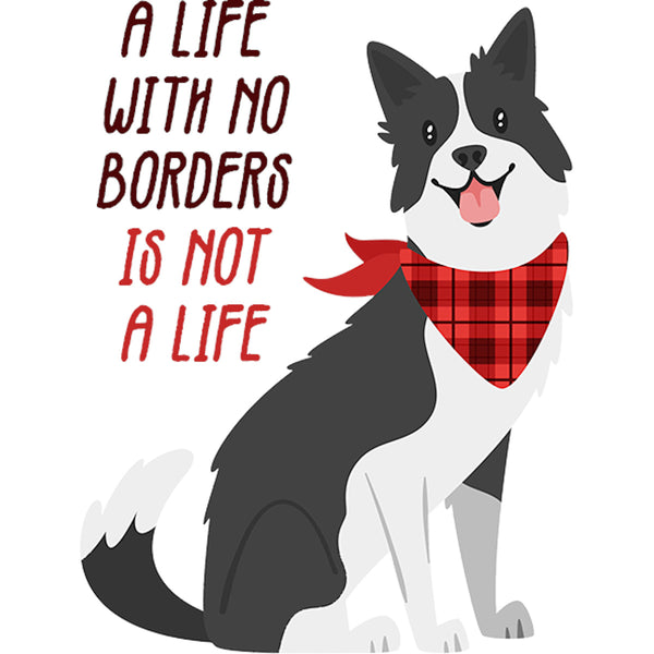 Life With No Borders - Unisex Tee - Graphic Tees Australia