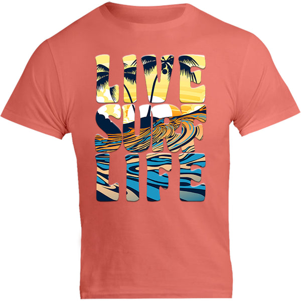 Live Surf Life - Unisex Tee - Graphic Tees Australia