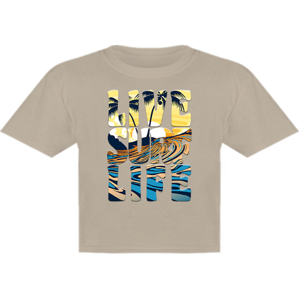 Live Surf Life - Youth & Infant Tee - Graphic Tees Australia