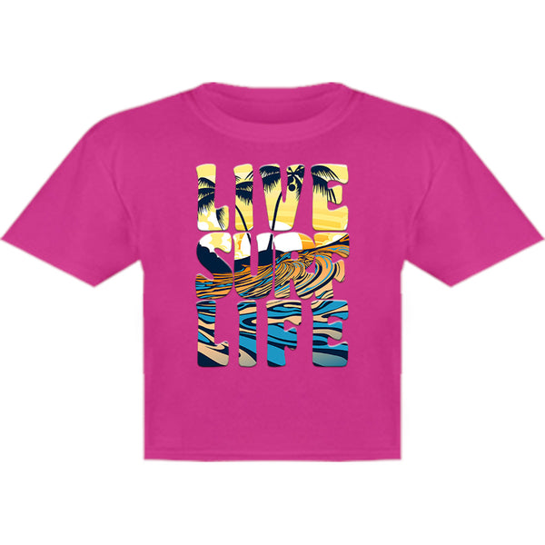 Live Surf Life - Youth & Infant Tee - Graphic Tees Australia