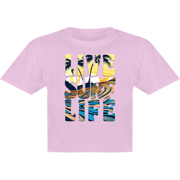 Live Surf Life - Youth & Infant Tee - Graphic Tees Australia