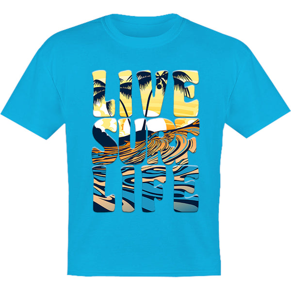 Live Surf Life - Youth & Infant Tee - Graphic Tees Australia