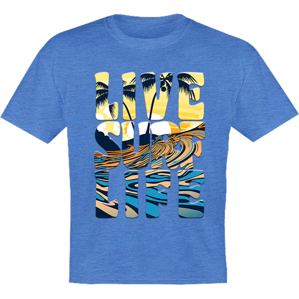 Live Surf Life - Youth & Infant Tee - Graphic Tees Australia