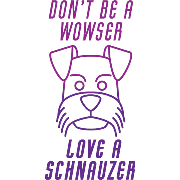 Love A Schnauzer - Unisex Tee - Graphic Tees Australia