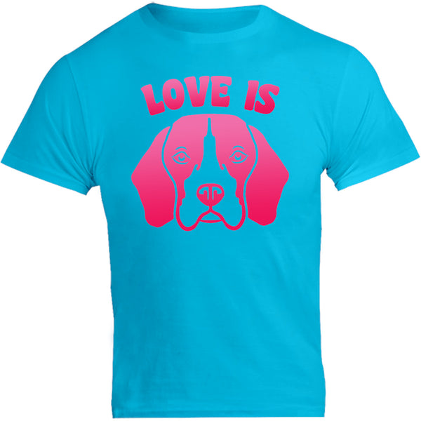 Love Is Beagle - Unisex Tee - Graphic Tees Australia