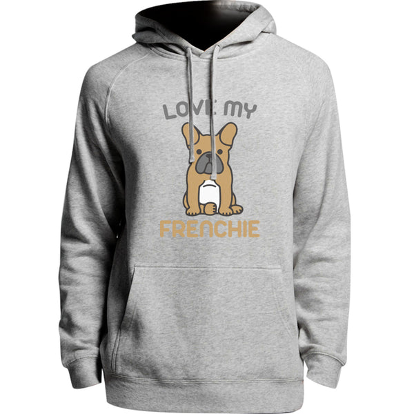 Love My Frenchie - Unisex Hoodie - Plus Size - Graphic Tees Australia